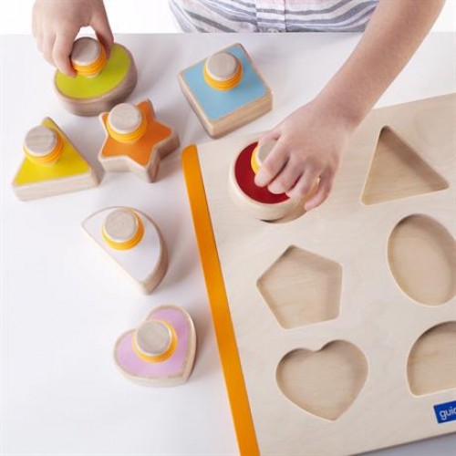 Сортер Manipulatives Guidecraft G6742 Формы с ручками