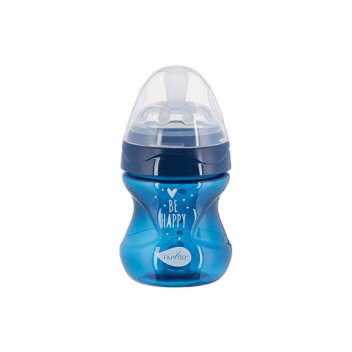 Антиколиковая бутылочка для кормления Nuvita Mimic Cool 150 мл Темно-синий NV6012NIGHTBLUE