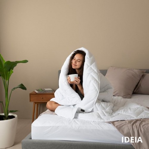 Летнее одеяло односпальное Ideia Nordic Comfort 140x210 см Белый 8-34652