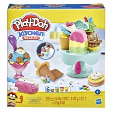 Набор для творчества пластилин Hasbro Play-Doh Food role play PD Ice Cream Carousel Playset E5112_E5332