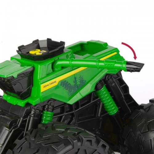 Детская машинка John Deere Kids Monster Treads Комбайн с молотилкой 47329