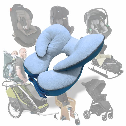 Подушка в коляску и автокресло Ontario Baby Baby Travel Elite Pillow Васильковый ART-0000666