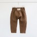 Льняные штаны шорты детские Magbaby Ivon 9-24 мес Коричневый 131438