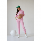 Спортивный костюм для беременных и кормящих Dianora с коротким рукавом Розовый 2149(50) 1536