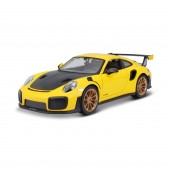 Модель машинки Maisto Porsche 911 GT2 RS 1:24 Желтый 31523 yellow