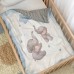 Плед конверт для новорожденных BBChic Коллекция №6 Малыши слоники голубой Голубой 5040511