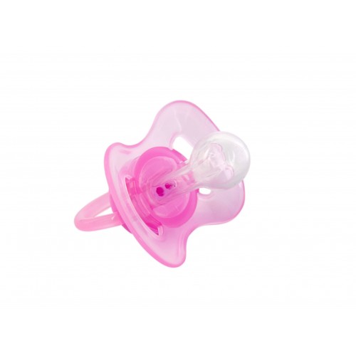 Пустышка силиконовая вишнеобразной формы Baby Team 0+ Розовый 3003
