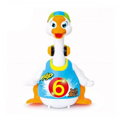 Интерактивная игрушка Hola Toys Танцующий гусь Голубой 828-blue