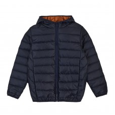 Демисезонная куртка для мальчика ЛяЛя 2 - 8 лет Плащевка Синий/Горчичный 2ПЛ103_3-092