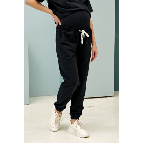 Спортивные штаны для беременных Lullababe Shanghai Black Черный LB10SH136