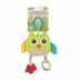 Мягкая многофункциональная игрушка-прорезыватель Baby Team 8533 Сова салатовая