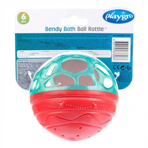 Игрушка для ванной Playgro Мячик-погремушка 4087628