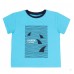 Костюм футболка и шорты на мальчика Bembi 7 - 11 лет Супрем Голубой КС697