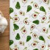Непромокаемая пеленка для детей Маленькая Соня Авокадо Белый/Зеленый 115573