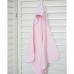 Детское полотенце уголок махровое ELA Textile&Toys Сердечки Розовый 80х80 см TW001PN