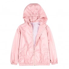 Демисезонная куртка для девочки Bembi 6 - 13 лет Плащевка Светло-розовый КТ277