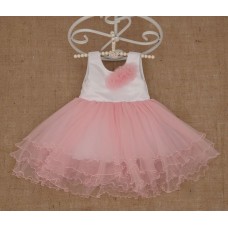 Платье "Наталі" атлас/фатин Бетис, розовый