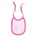 Слюнявчик для новорожденных Bembi Махра Розовый СЛ8