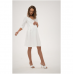 Платье для беременных и кормящих Dianora со складками Белый 2208 0001
