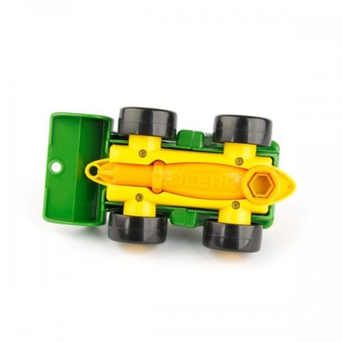 Конструктор  John Deere Kids Трактор с ковшом и прицепом 47209