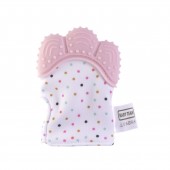 Прорезователь-перчатка Baby Team Розовый 4090
