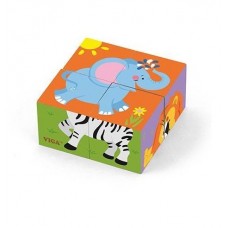 Пазл-кубики Viga Toys Сафари 50836