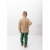 Флисовый костюм для мальчика Vidoli Бежевый/Зеленый от 3.5 до 4 лет B-22668W_beige+green