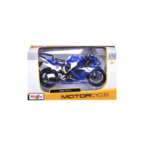 Модель мотоцикла Maisto Yamaha YZF-R1 1:12 Синий 31101-17