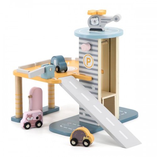 Детская игра из дерева Viga Toys PolarB Паркинг 44029