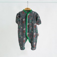 Человечек для новорожденных Magbaby Кактусы от 0 до 12 мес Серый/Зеленый 105171