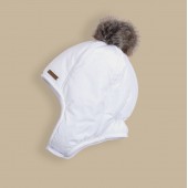 Зимняя шапка детская Magbaby Аляска 0-2 года Белый 103265