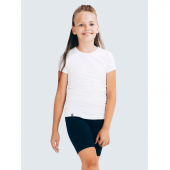Детская футболка для девочки Smil Белый на 7 лет 110593-1
