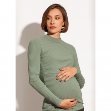 Гольф для беременных и кормящих Юла Мама Rachel Оливковый NR-31.033