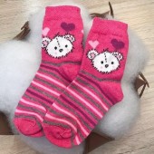 Детские носочки для малышей Бетис Ведмедик Малиновый 1054