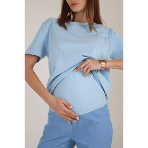 Штаны для беременных Dianora Джинс-коттон Голубой 2328 1742