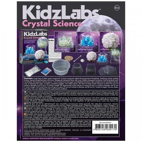 Опыты для детей 4M KidzLabs Выращивание кристаллов 00-03917/EU/ML