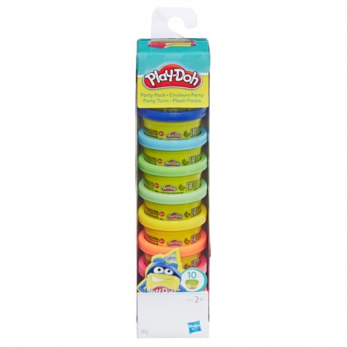 Пластилин Hasbro Play-Doh Compounds в тубусе 10 шт 22037