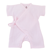 Муслиновый песочник для новорожденных Minikin Бон Вояж Кимоно 0 - 9 мес Муслин Светло-розовый 223014