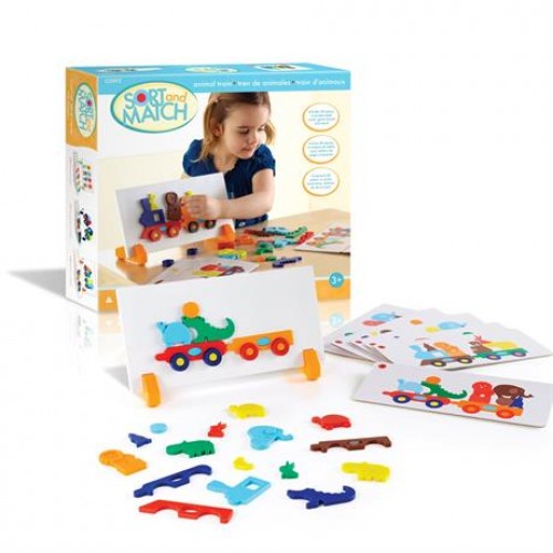 Игровой набор Manipulatives Guidecraft G5092 Поезд с животными