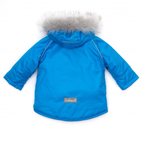 Зимняя куртка парка детская с опушкой ДоРечі 2 - 5 лет Голубой 1951