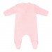 Человечек детский Bembi 1 - 3 мес Велюр Розовый КБ105