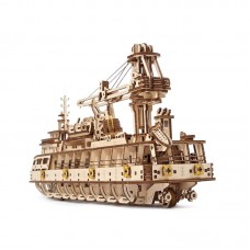 Деревянные пазлы 3D Ukrainian Gears Научно-исследовательское судно 70135