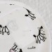 Пеленка кокон для новорожденных на липучках MIX 0 - 3 мес Футер Белый/Черный 227101