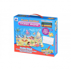 Пазлы раскраска Same Toy Подводный мир 50 шт 2036Ut