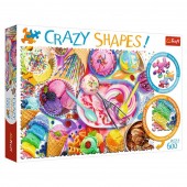 Пазлы Trefl Crazy Shapes Сладкие мечты 600 шт 11119