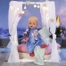 Одежда для куклы BABY Вorn Праздничный комбинезон Синий 831090-2