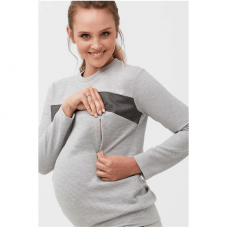 Свитшот для беременных и кормящих Dianora Серый 1990 1230