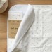Непромокаемая пеленка для детей Маленькая Соня Горох серый на белом 50х80 см Серый/Белый 115745