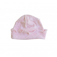 Шапочка для новорожденных Minikin Ажурный ластик 2024 0 - 1 мес Ажурный ластик Розовый 610905