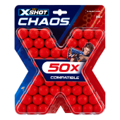 Набор шариков для бластеров Zuru X-Shot Chaos new 50 шт 36327R
